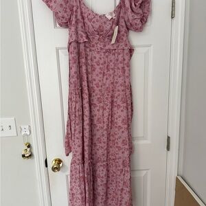 NWT Francesca's Floral Dress